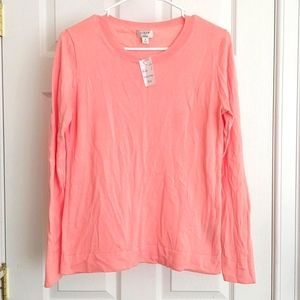 J.CREW Sweater Pink Coral Small